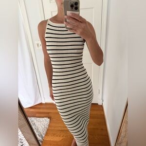 Abercrombie High neck midi sweater dress-  XS